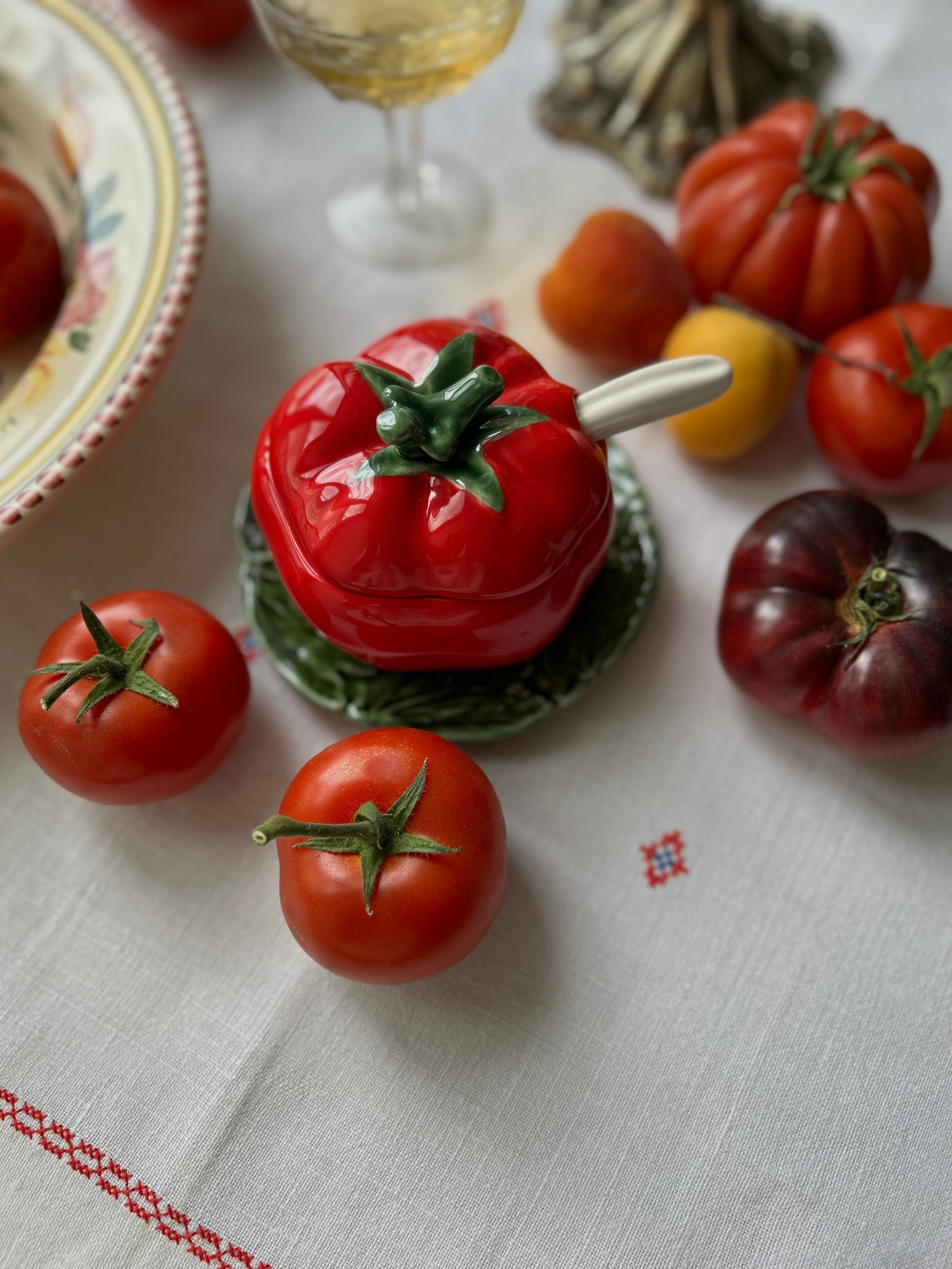 Compoteira "tomate"