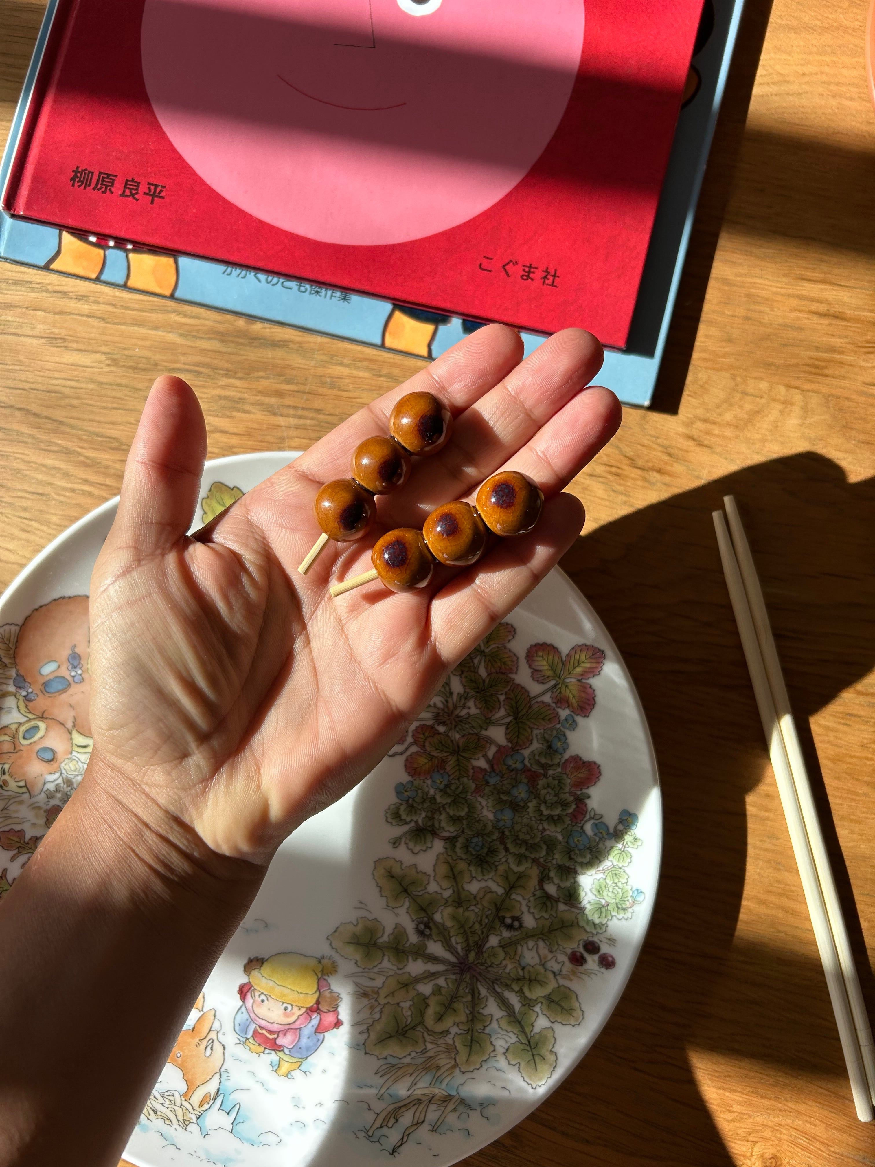 Porta-hashi Dango - suporte para talheres (par)