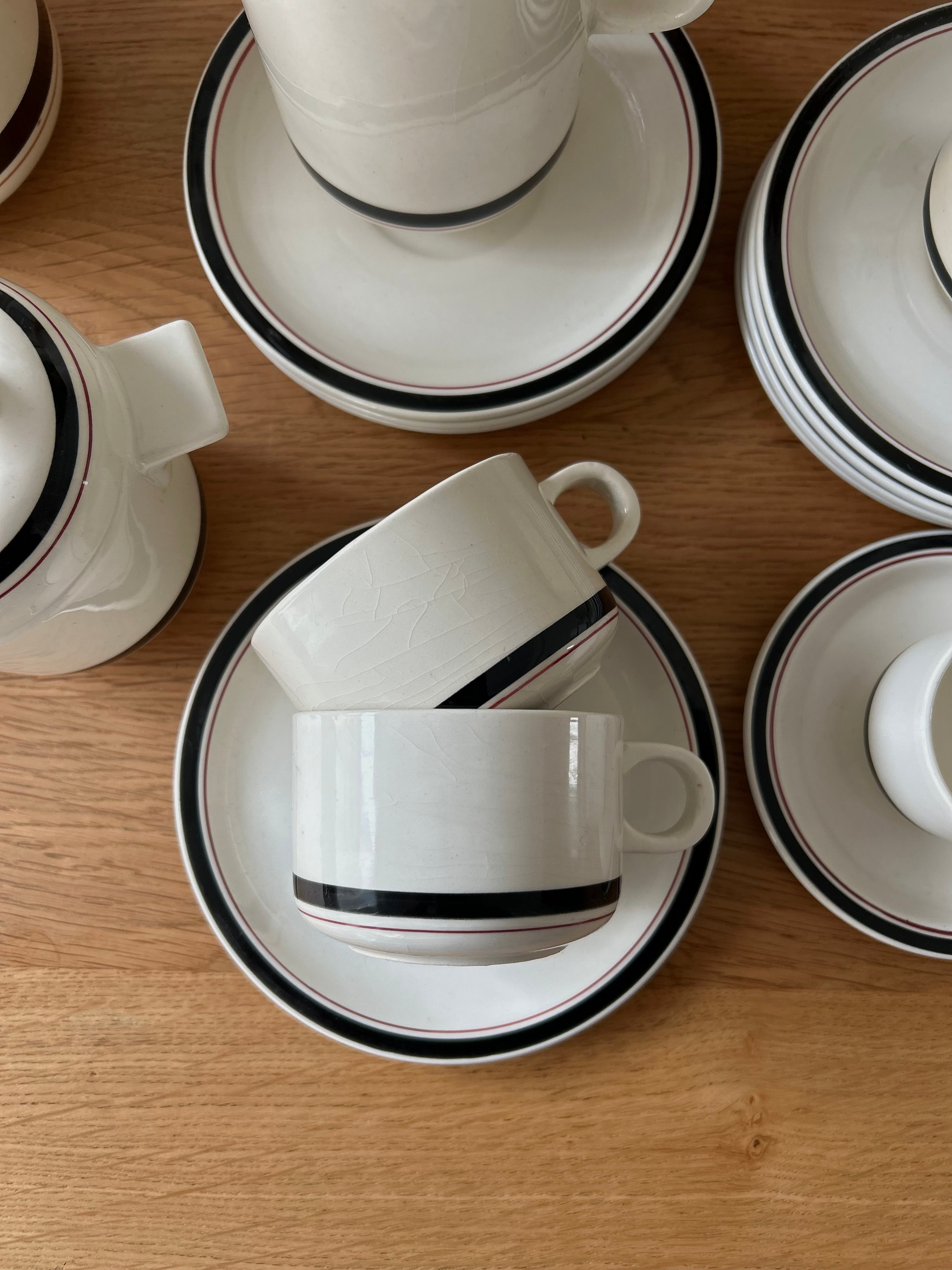 Conjunto de chá e café