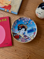 Prato de parede em cerâmica - A Japonesa